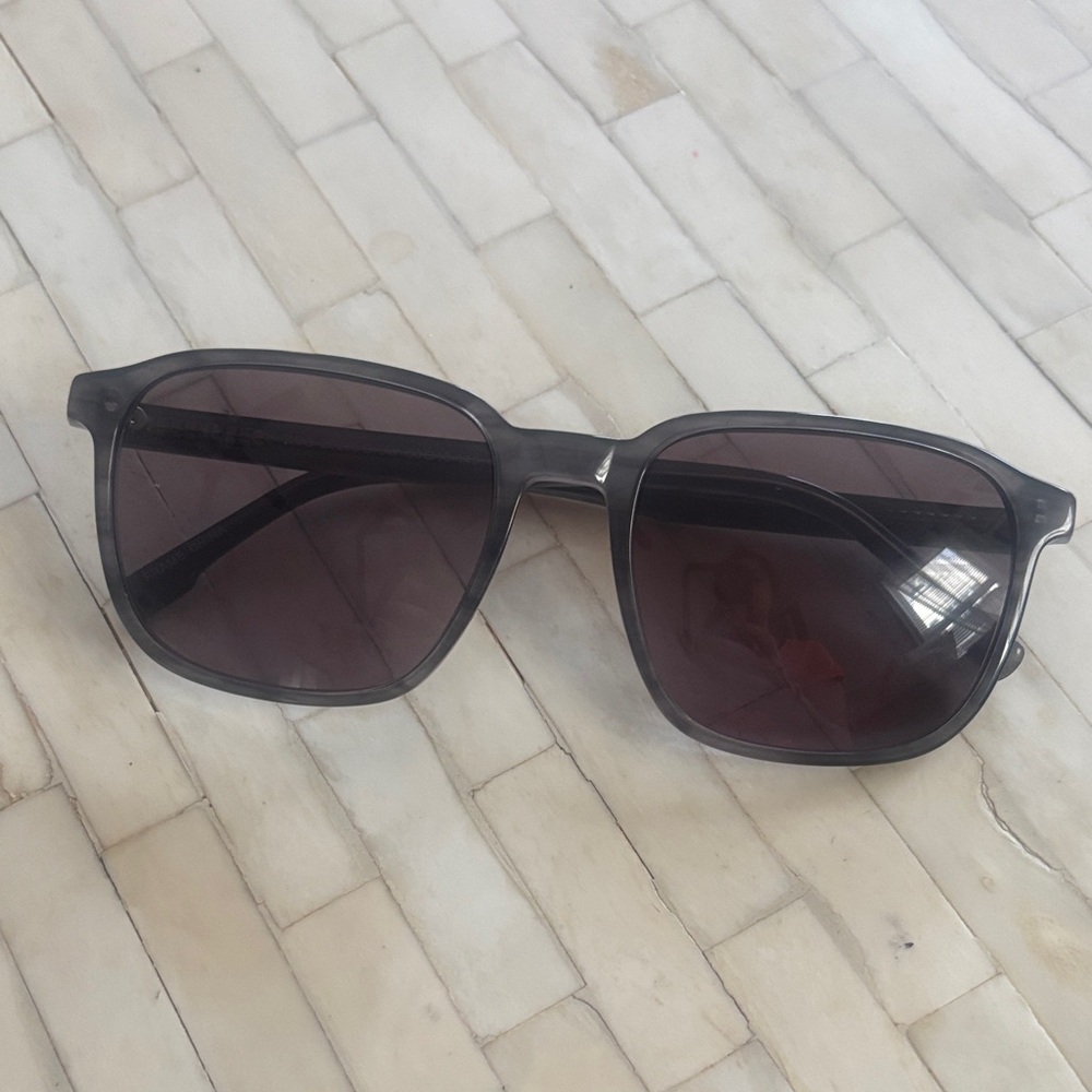Robert Mitchel Sun Gray Unisex Sunglasses